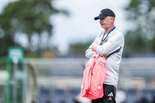Head coach Peter Gerhardsson of the Swedish women’s