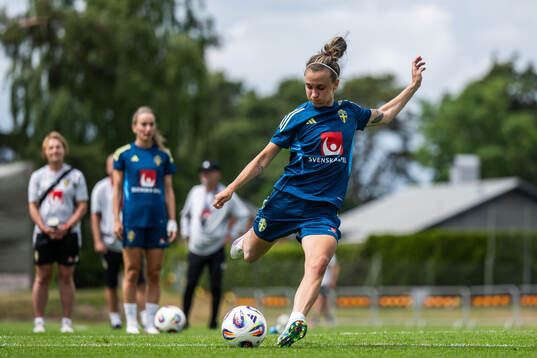 Julia Zigiotti Olme of the Swedish women’s national