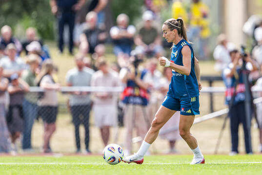 Kosovare Asllani of the Swedish women’s national football
