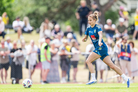 Nathalie Björn of the Swedish women’s national football