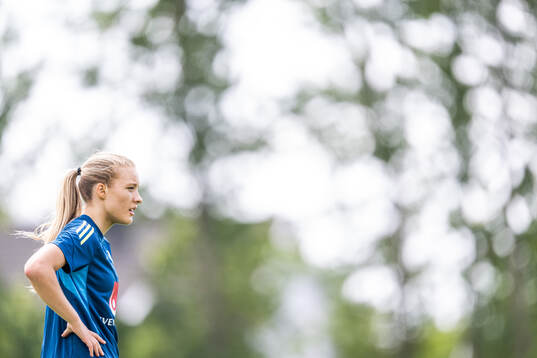 Smilla Holmberg of the Swedish women’s national football