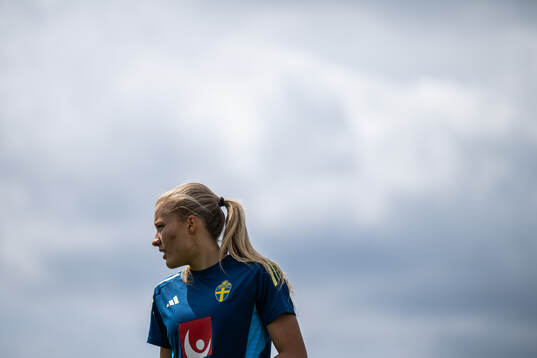 Smilla Holmberg of the Swedish women’s national football
