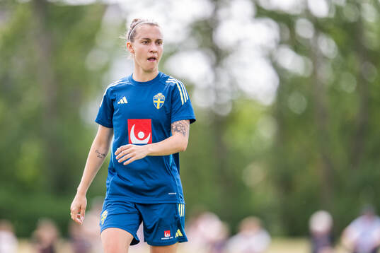 Julia Zigiotti Olme of the Swedish women’s national