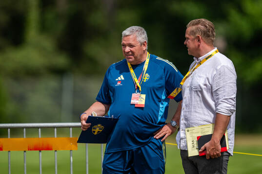 Martin Fredman, Head of security at the Swedish Football