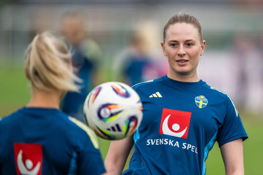 Goalkeeper Tove Enblom of the Swedish women’s national