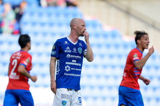 Umeå FCs Stefan Lindmark deppar