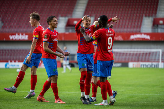 Helsingborgs Wilhelm Nilsson , Ervin Gigovic, Adam Akimey
