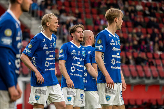 Umeå FCs Joel Hedström deppar