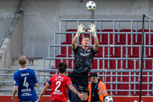 Helsingborgs målvakt Johan Brattberg