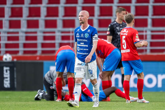 Umeå FCs Stefan Lindmark deppar