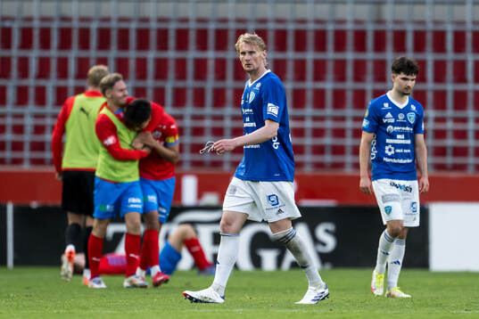Umeå FCs Ludvig Öhman Silwerfeldt deppar