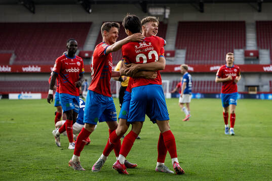 Helsingborgs Max Bjurström, Wilhelm Nilsson och Lukas