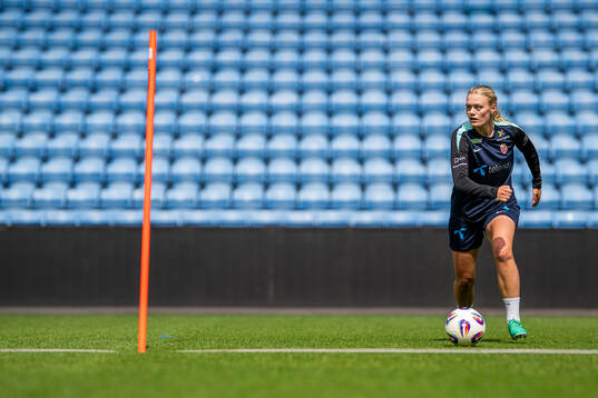 Mathilde Harviken of the Norwegian women's national