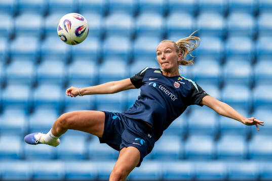 Frida Maanum of the Norwegian women's national football team