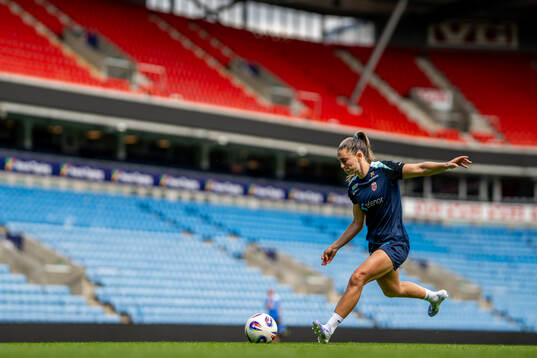 Vilde Bøe Risa of the Norwegian women's national football
