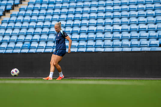Guro Bergsvand of the Norwegian women's national football