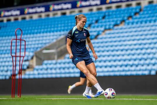 Marthine Østenstad of the Norwegian women's national