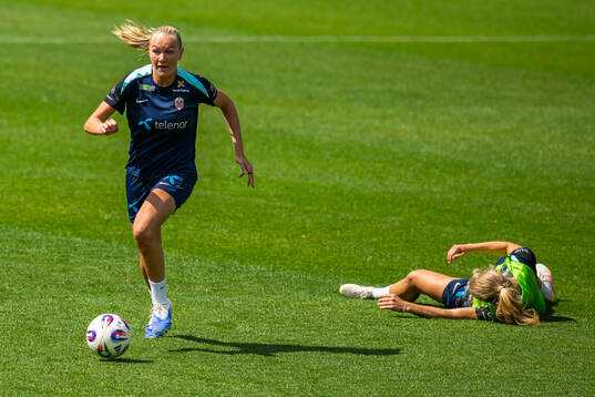 Frida Maanum of the Norwegian women's national football team