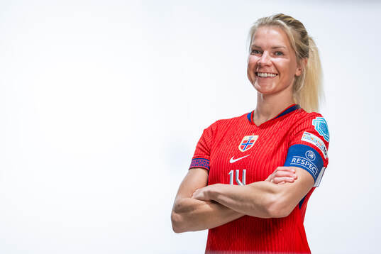 Ada Hegerberg of the Norwegian women’s national football
