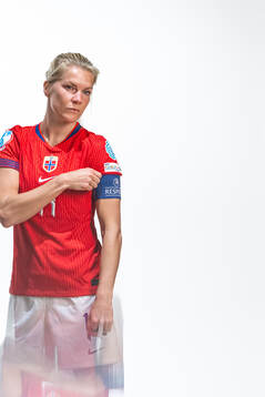 Ada Hegerberg of the Norwegian women’s national football