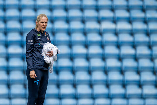 Gemma Grainger, head coach of the Norwegian women's