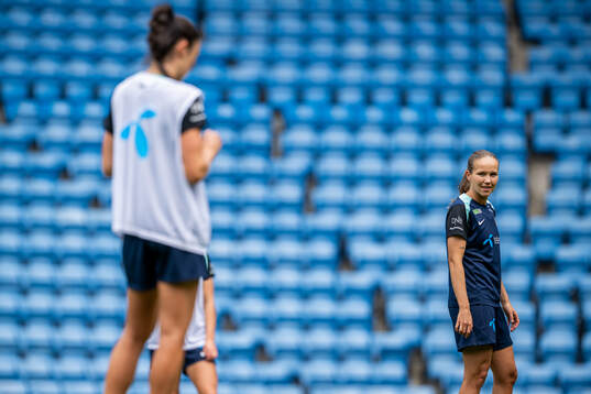 Guro Reiten of the Norwegian women's national football team
