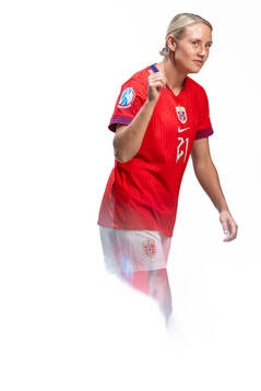 Lisa Naalsund of the Norwegian women’s national football