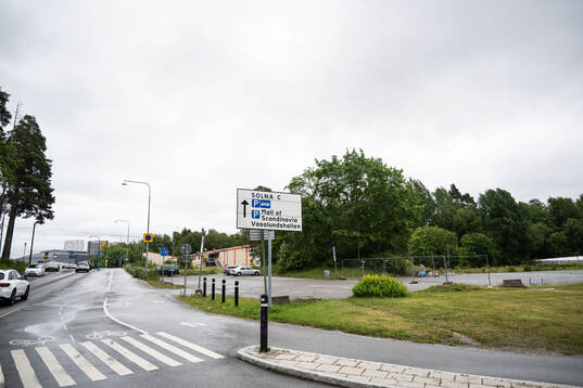 En generell vy över platsen där AIK Fotbolls nya