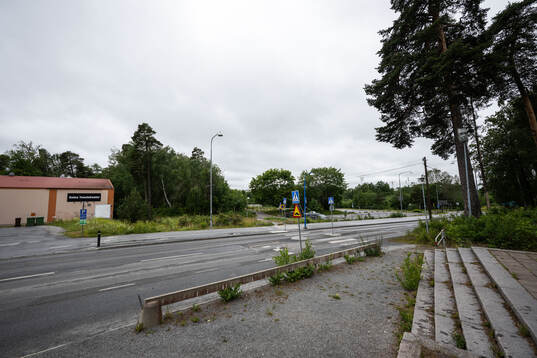 En generell vy över Solna Tenniscenter som angränsar till