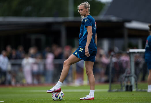Ellen Wangerheim of the Swedish women's national football