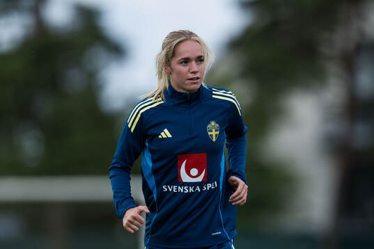 Hanna Lundkvist of the Swedish women's national football