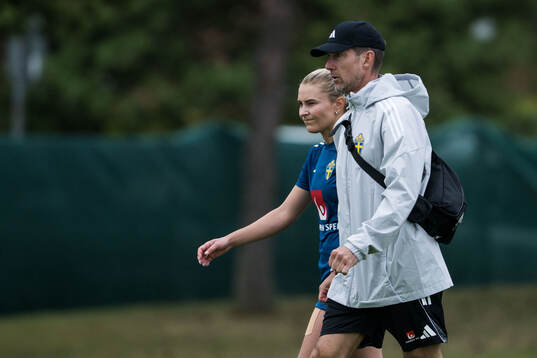 Amanda Nildén of the Swedish women's national football team