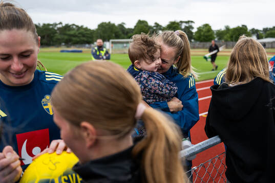 Amanda Ilestedt of the Swedish women's national football