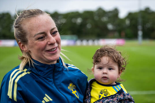 Amanda Ilestedt of the Swedish women's national football