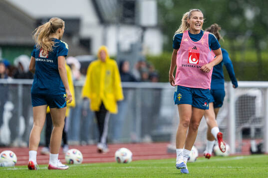 Amanda Nildén of the Swedish women's national football team