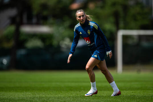 Kosovare Asllani of the Swedish women's national football