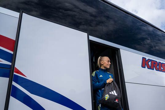 Hanna Bennison of the Swedish women's national football team