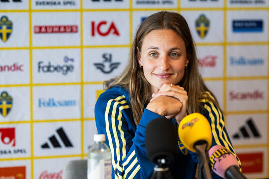 Nathalie Björn of the Swedish women's national football