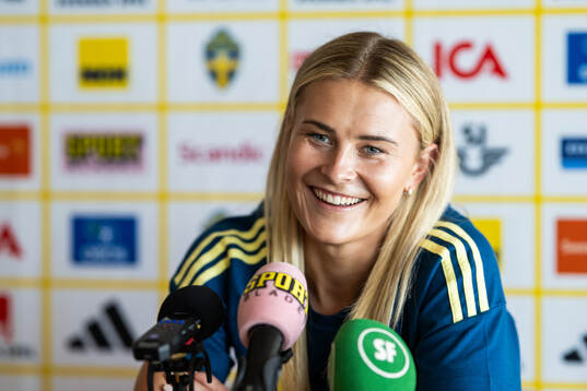 Amanda Nildén of the Swedish women's national football team