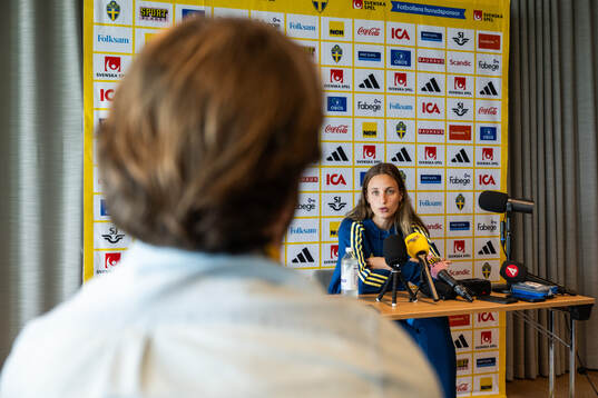 Nathalie Björn of the Swedish women's national football