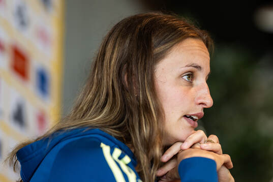 Nathalie Björn of the Swedish women's national football