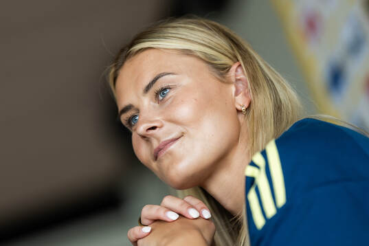 Amanda Nildén of the Swedish women's national football team