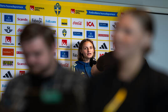Nathalie Björn of the Swedish women's national football