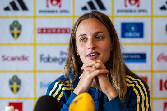 Nathalie Björn of the Swedish women's national football