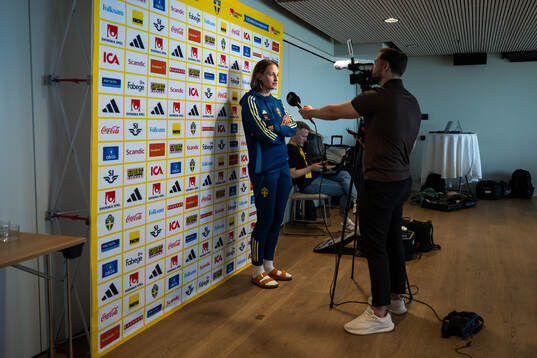 Nathalie Björn of the Swedish women's national football