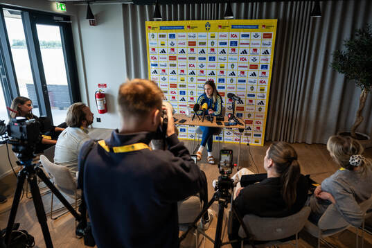 Nathalie Björn of the Swedish women's national football