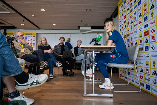 Amanda Nildén of the Swedish women's national football team