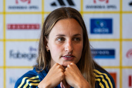 Nathalie Björn of the Swedish women's national football