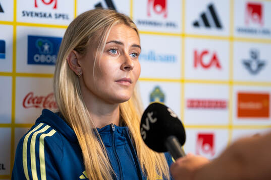 Amanda Nildén of the Swedish women's national football team