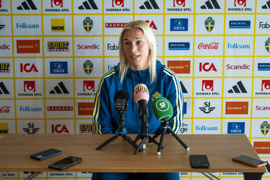Jonna Andersson of the Swedish women's national football